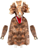 Grandasaurus Triceratops Cape w/Claws