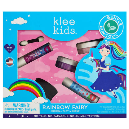 Rainbow Fairy Klee Kids Natural Mineral Play Makeup Kit