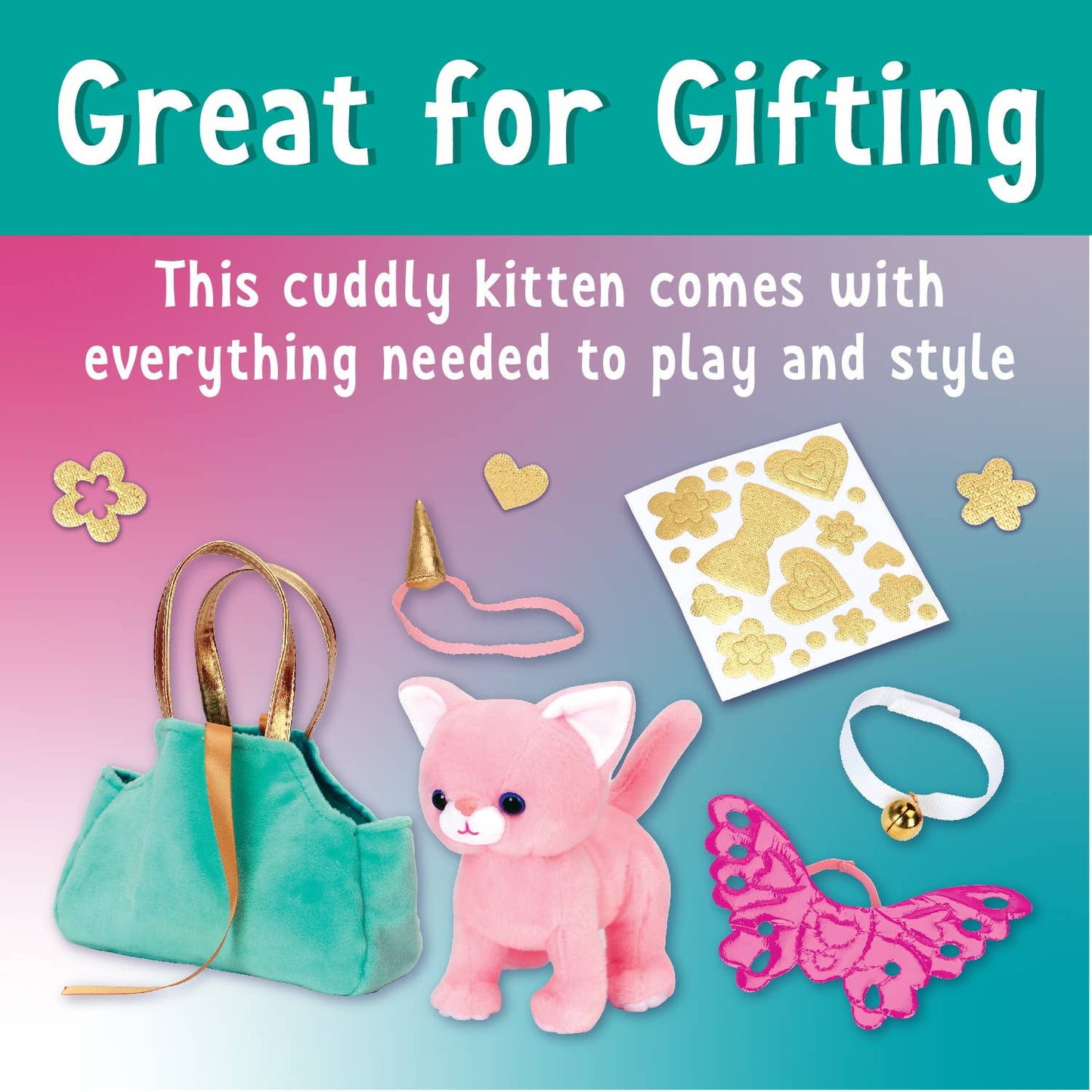 Decorate a Cuddly Kitten DIY Craft Kit