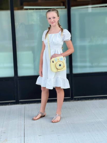 Oh Snap Instant Camera Handbag - Mellow Yellow