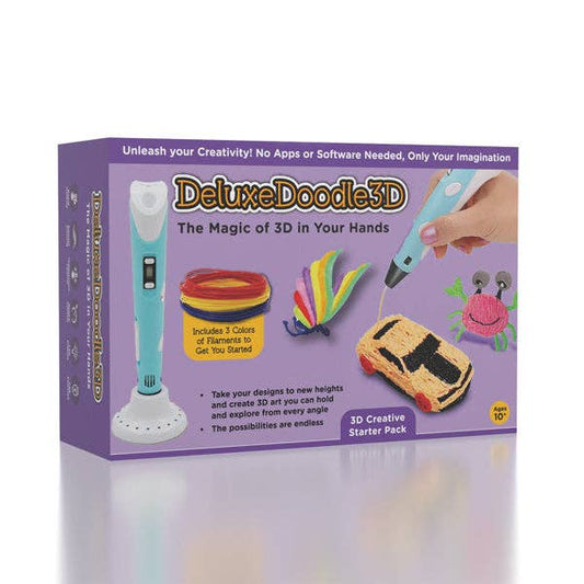 DeluxeDoodle3D Portable Rechargeable 3D Printer Pen