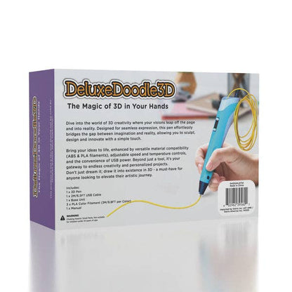 DeluxeDoodle3D Portable Rechargeable 3D Printer Pen