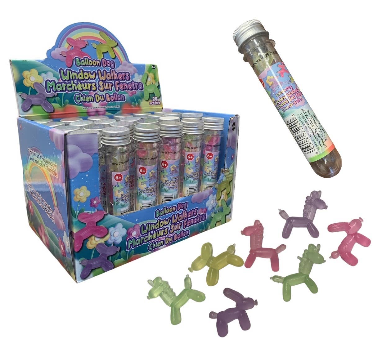 Cute Balloon Dog Window Crawlers