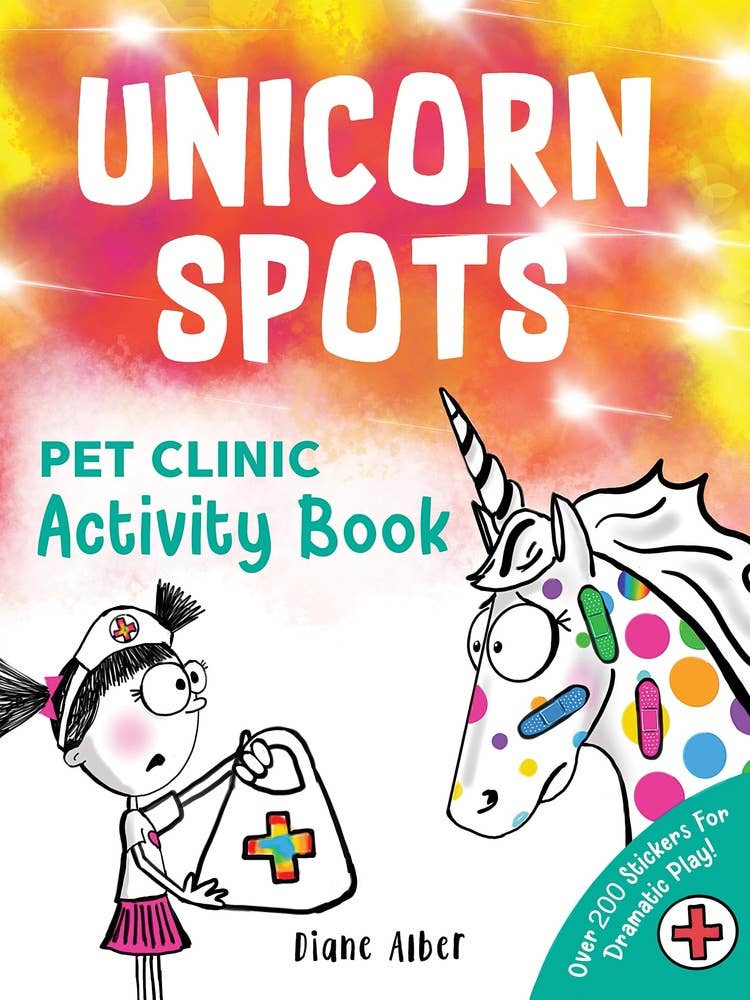 Unicorn Spots Pet Clinic Activity Book