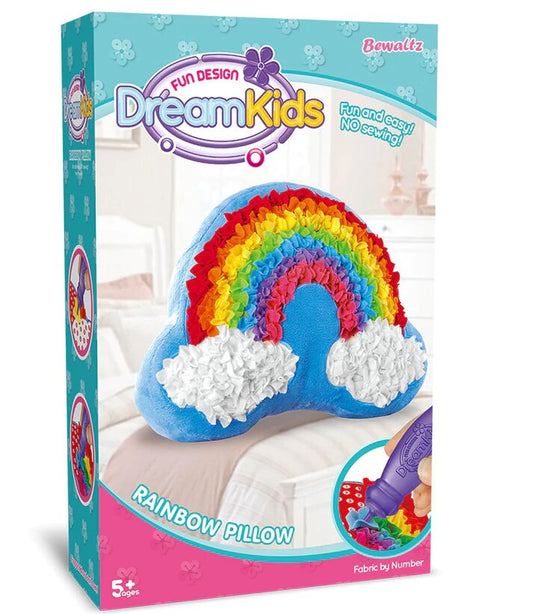 DIY Kids Pillow Rainbow