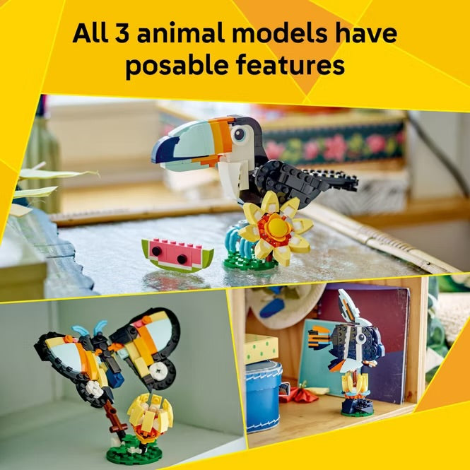 LEGO Creator 3-in-1 Wild Animals Tropical Toucan