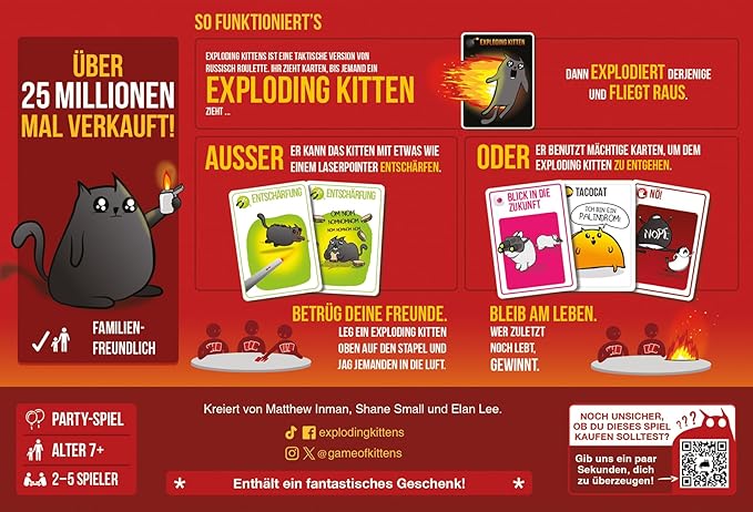 Exploding Kittens Game