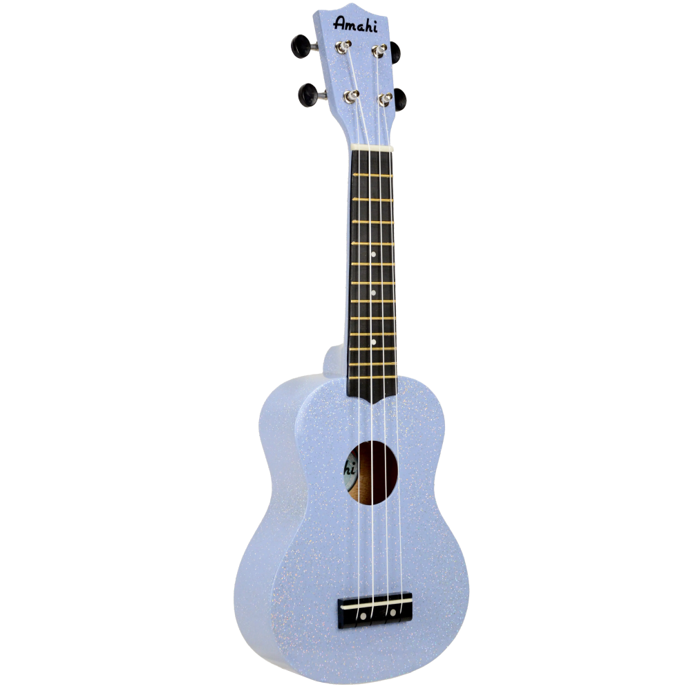 Amahi Moonbeam Blue Glitter Ukulele