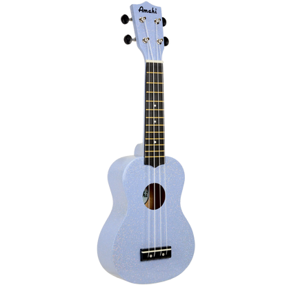 Amahi Moonbeam Blue Glitter Ukulele