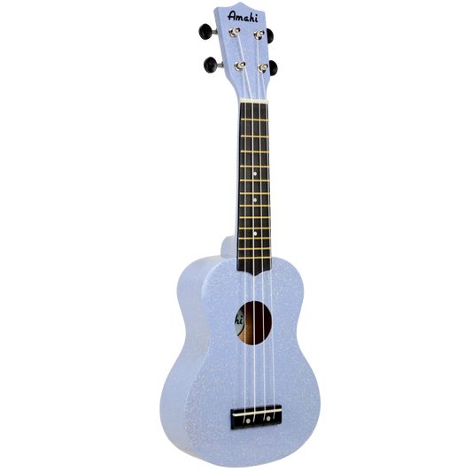 Amahi Moonbeam Blue Glitter Ukulele