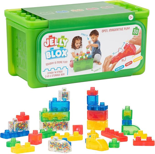 Jelly Blox Stash & Stack Storage Case