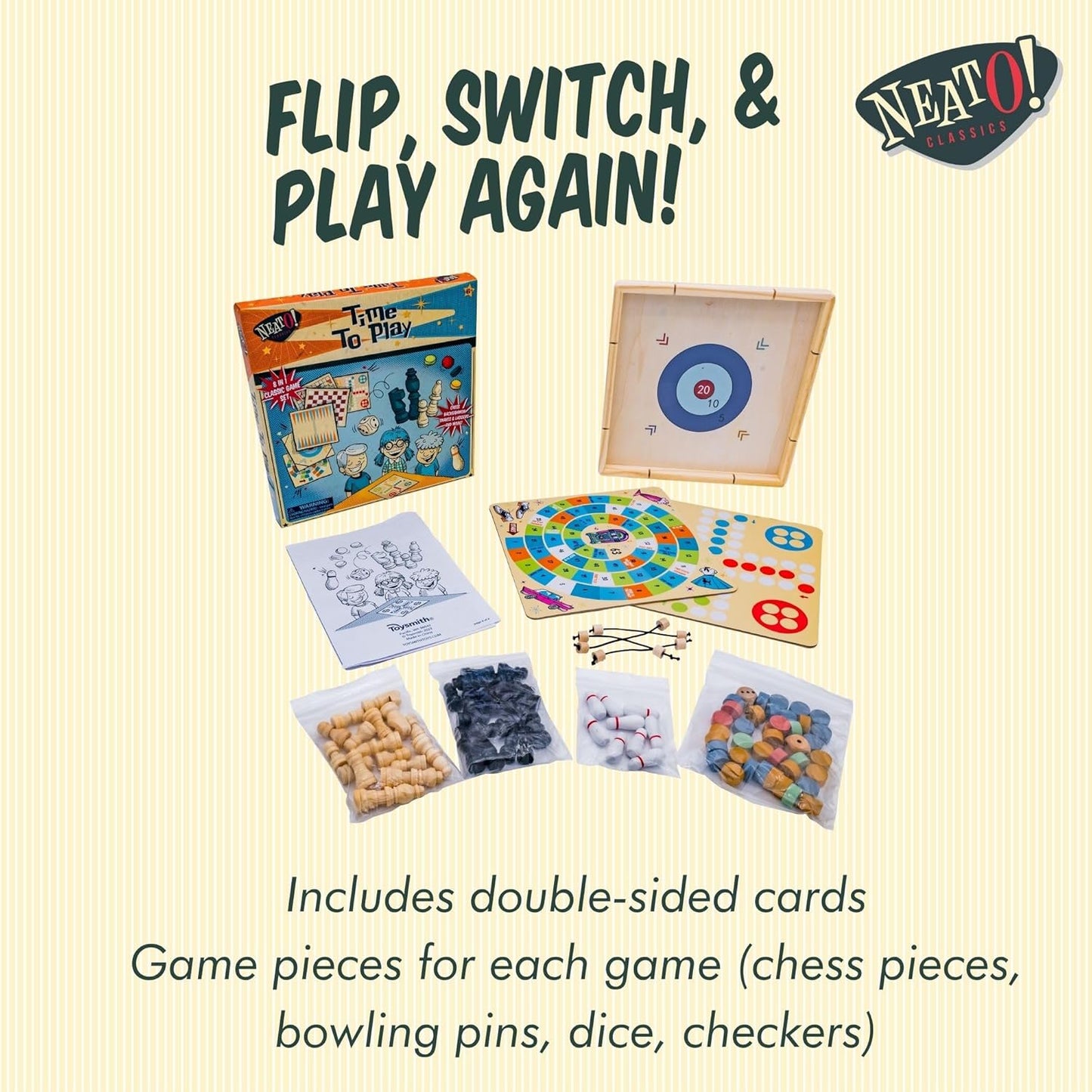 Neato! Time to Play 8-in-1 Game
