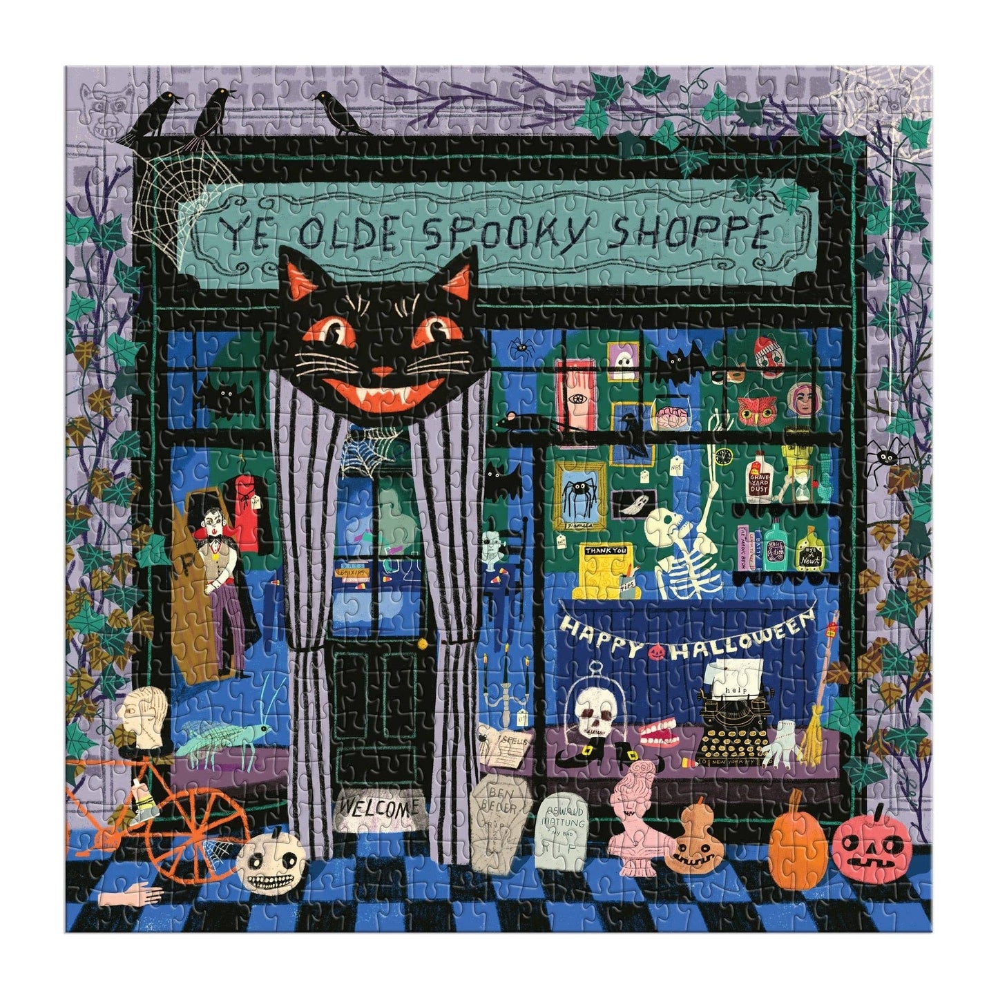 Ye Olde Spooky Shoppe 500 Piece Puzzle