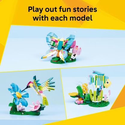 LEGO Creator 3-in-1 Wild Animals Colorful Hummingbird