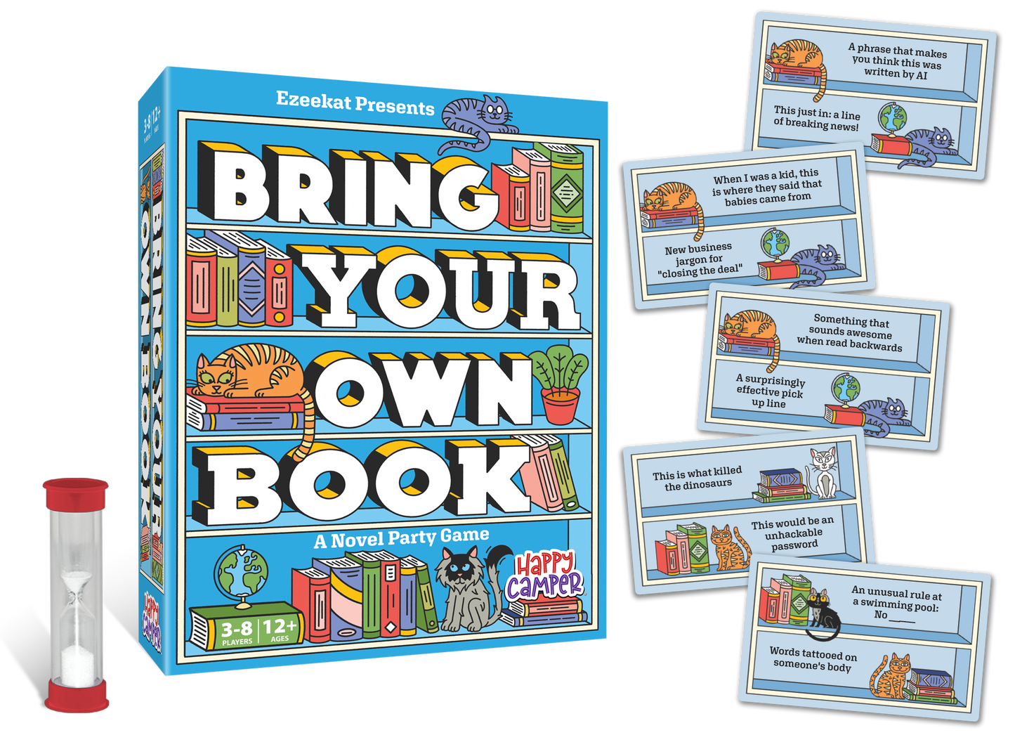 Bring Your Own Book - A Novel Party Game - Bookish Gift