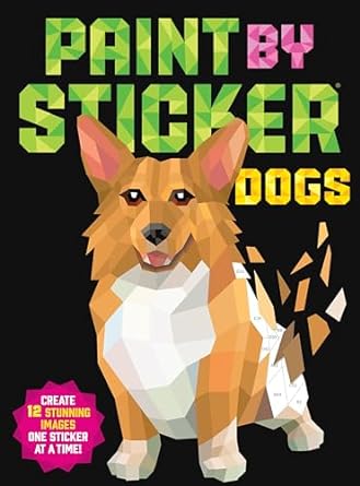 Paint by Sticker Dogs