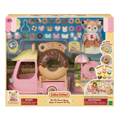 Calico Critters Dip Dip Donuts Wagon