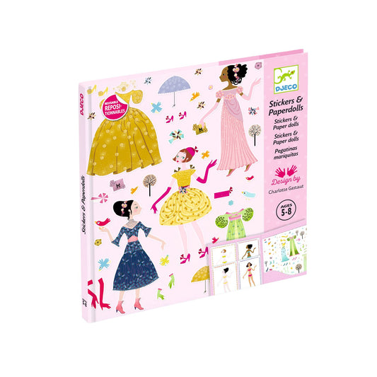 Paper Dolls Dressed Through the Seasons