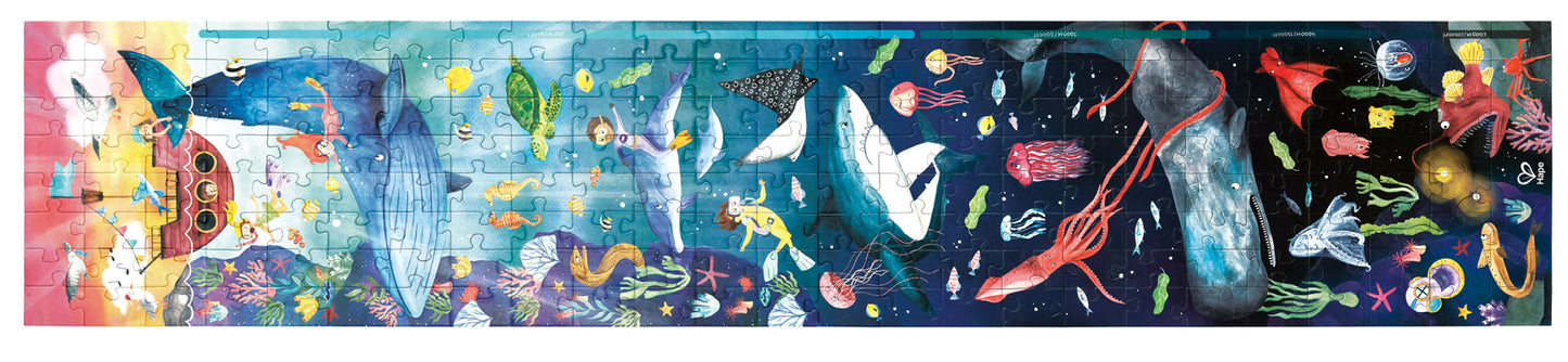 Ocean Life Puzzle Glow in the Dark 200pc