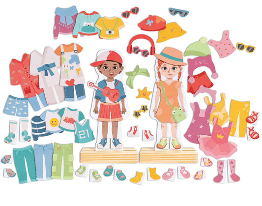 Dress Up Magnetic Puzzle