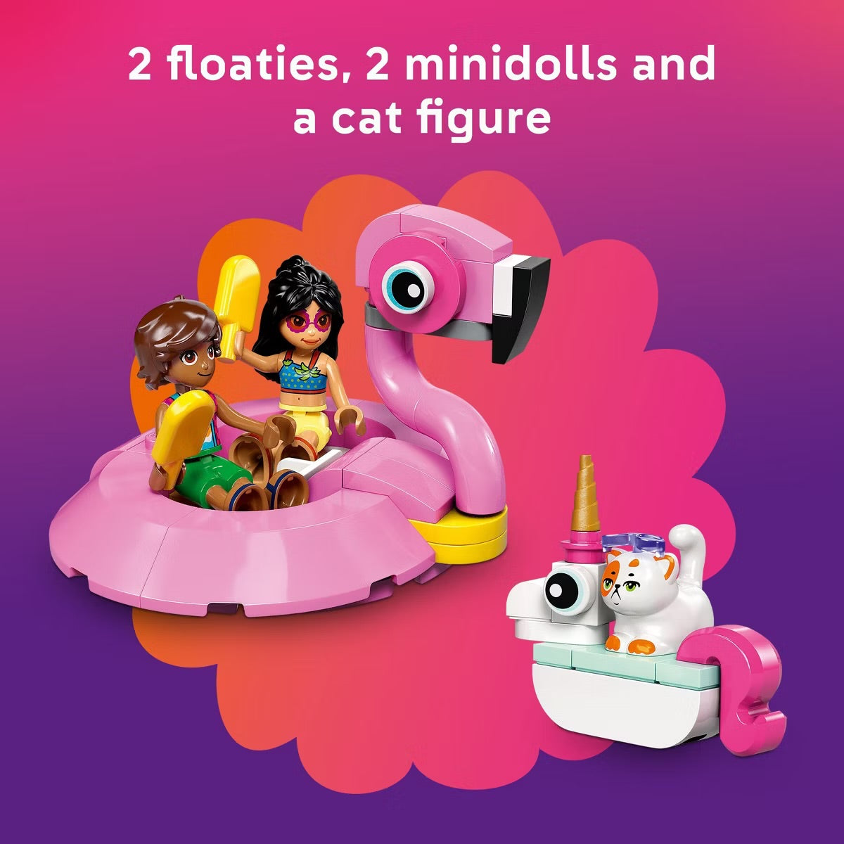 LEGO Friends Unicorn & Flamingo Pool Party