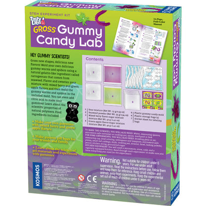 Gross Gummy Candy Lab: Worms & Spiders