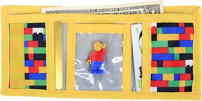 LEGO Tri-Fold Wallet Brick Wall