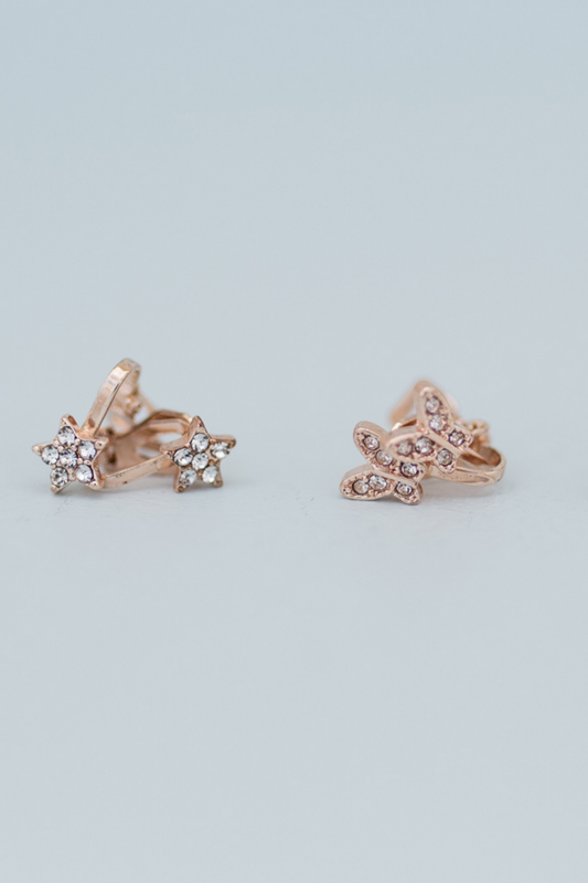 Boutique Dazzle Clip On Earrings 3 Sets