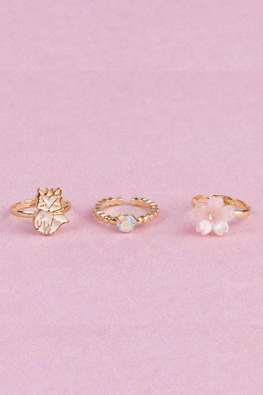 Boutique Foxy Floral Rings