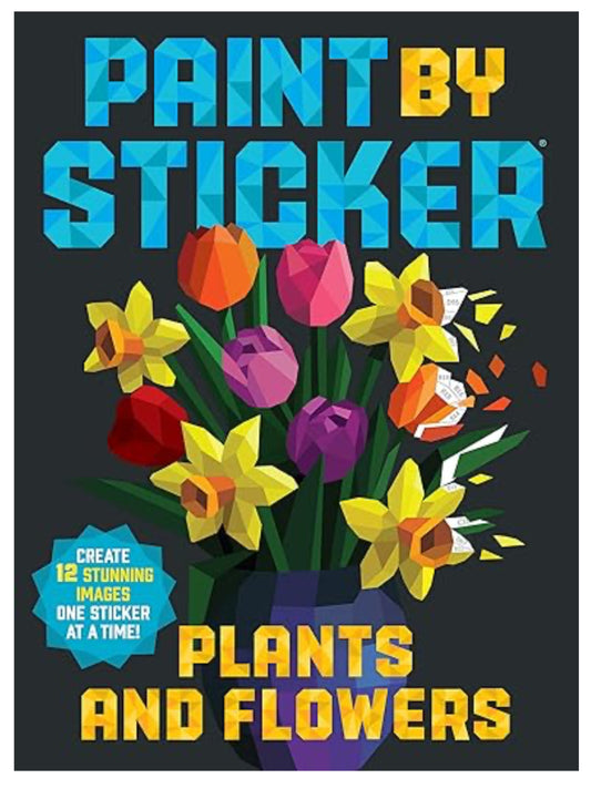 Paint by Sticker Plants and Flowers
