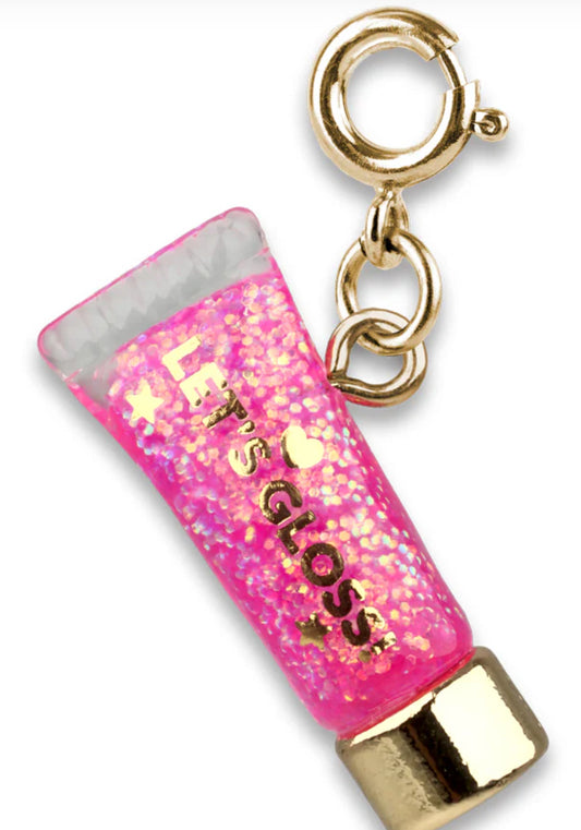 Gold Lip Gloss Charm
