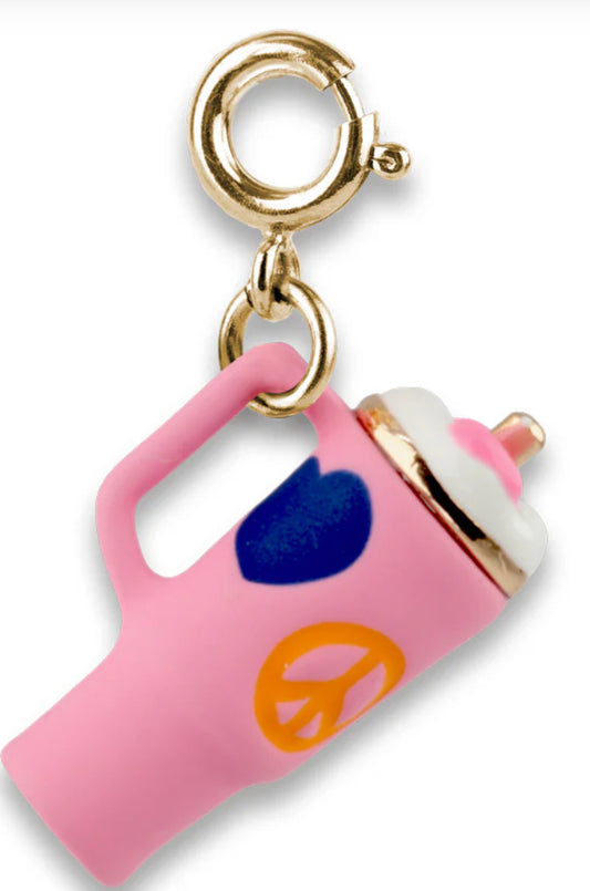 Gold On The Go Cup Charm