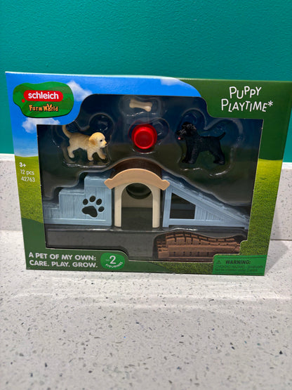 Schleich Puppy Playtime