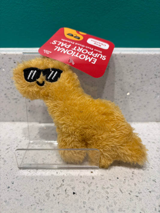 Emotional Support Dino Nuggies Bag Charm