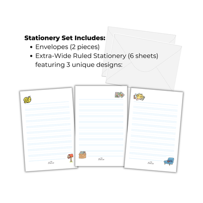 Little Dearist Introduction to Letter Writing with Stationary Set