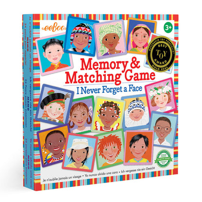 I Never Forget a Face Memory Matching Game
