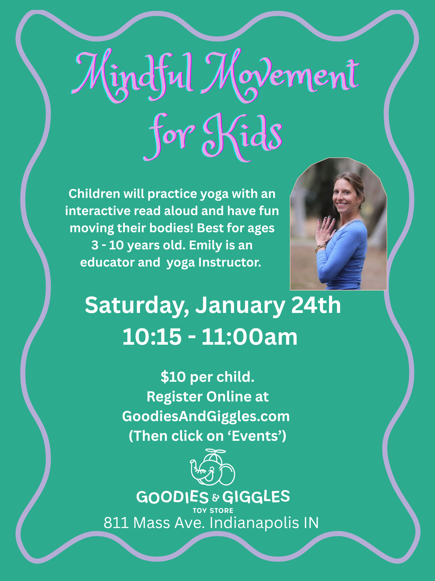 Mindful Movement for Kids Registration
