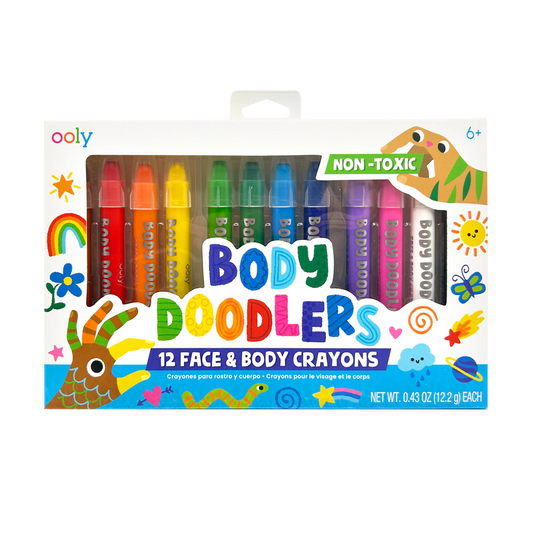 Body Doodlers Face & Body Crayons