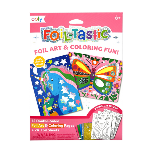 Foil-tastic Foil Art & Coloring Fun Whimsical World