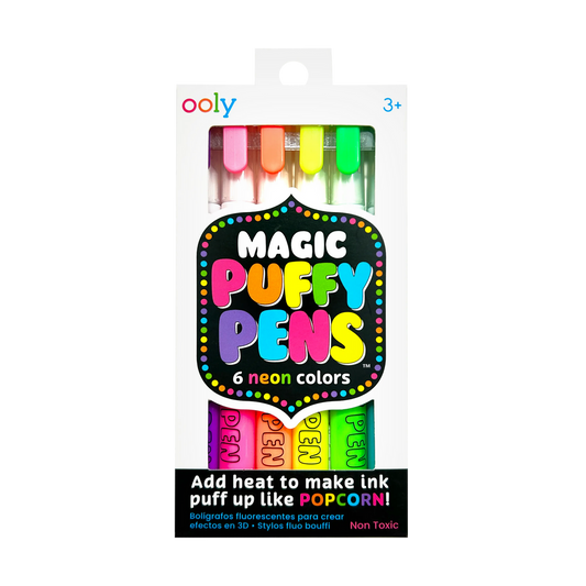 Magic Puffy Pens Neon