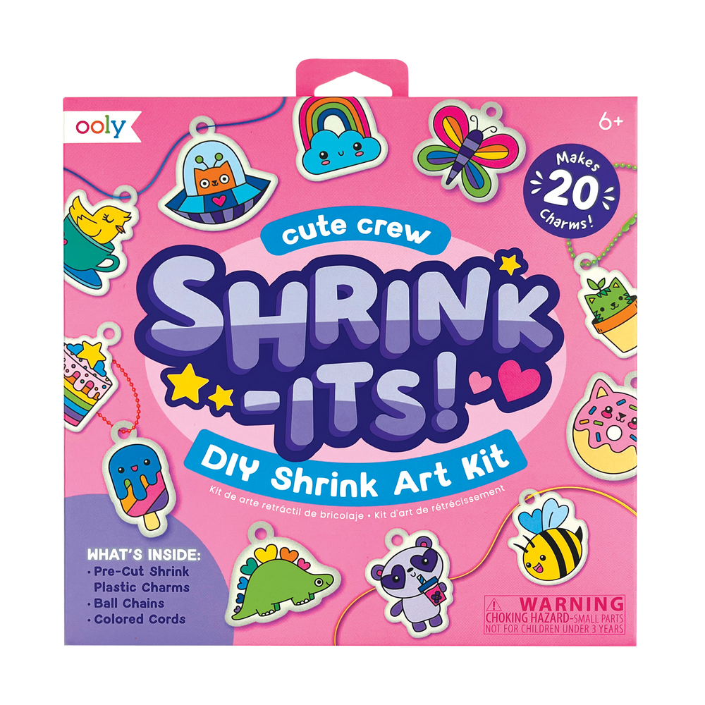 Shrink-Its DIY Shrink Art Kit Cute Crew