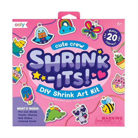 Shrink-Its DIY Shrink Art Kit Cute Crew