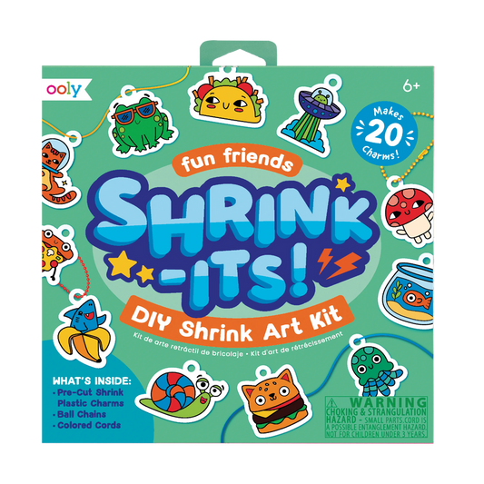 Shrink-Its DIY Shrink Art Kit Fun Friends