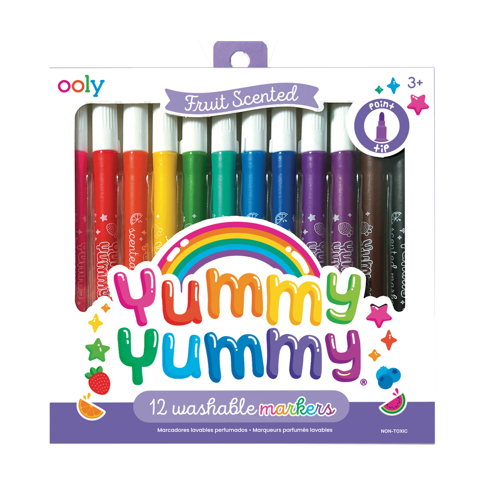 Yummy Yummy Fruit Scented Markers