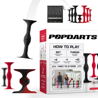Popdarts Pro Pack (Red & Black)