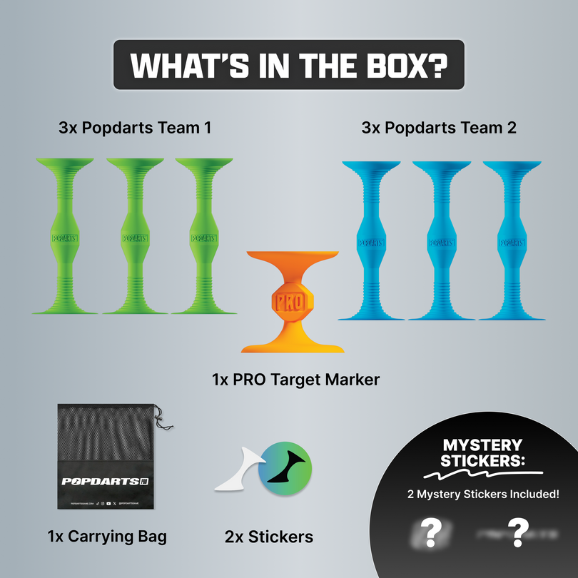 Popdarts Pro Pack (Blue & Green)
