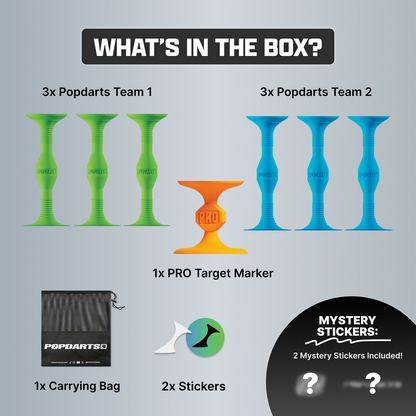 Popdarts Pro Pack (Blue & Green)
