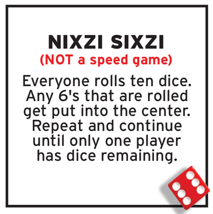 77 Ways to Play Tenzi