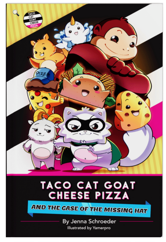 Taco Cat Goat Cheese Pizza and the Case of the Missing Hat