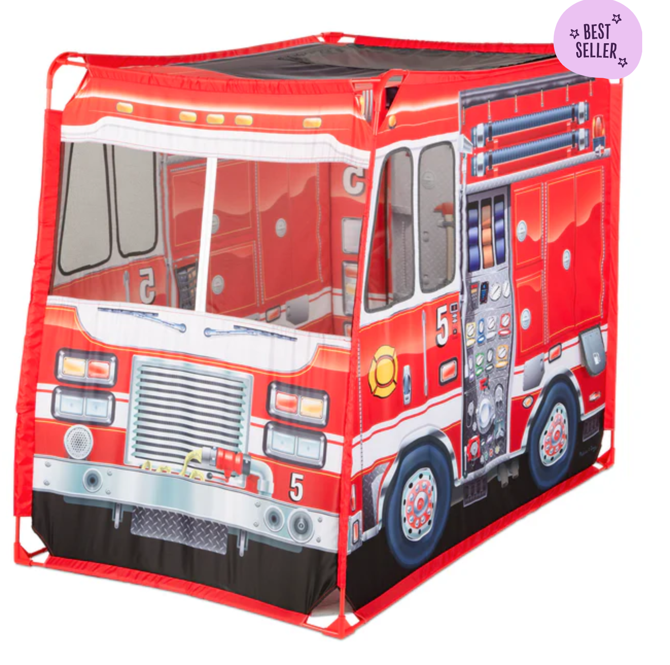 Fire Truck Play Tent